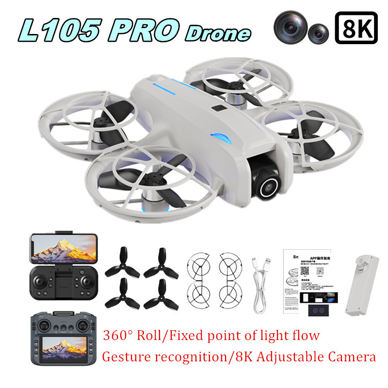 Rc Helicopter Case - Dron L105 PRO Duel z obiektywem