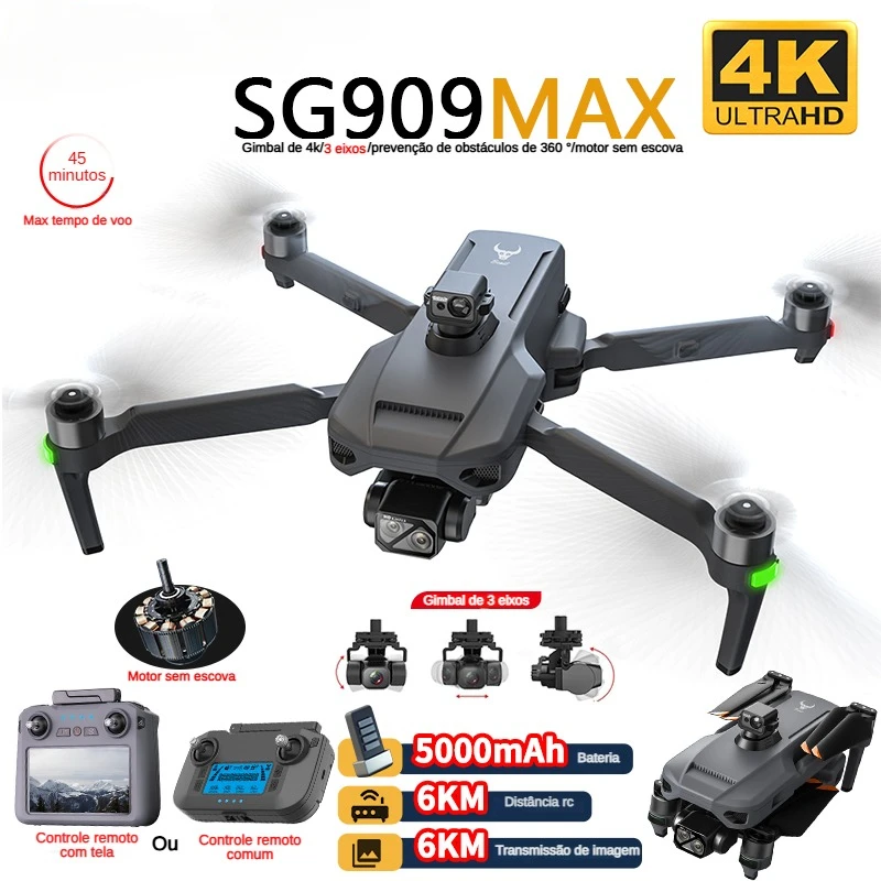 ZLL SG909 SG909MAX Profesjonal – Rc Helicopter Case recenzja i cena